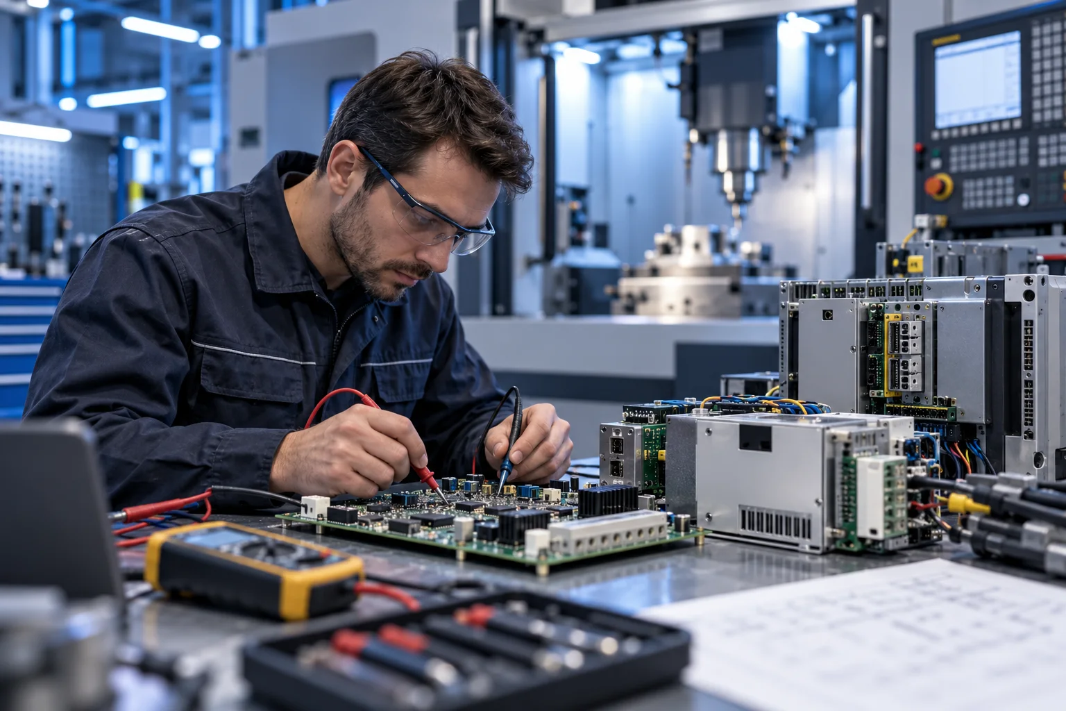 CNC Elektronik Kart Tamiri — Endüstriyel elektronik