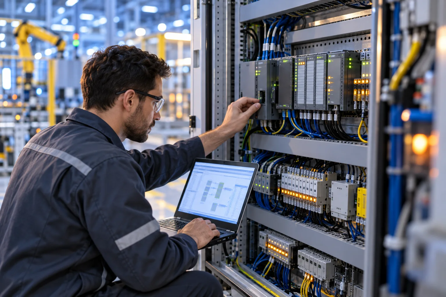 PLC Tamiri ve Arıza Tespiti — Endüstriyel elektronik